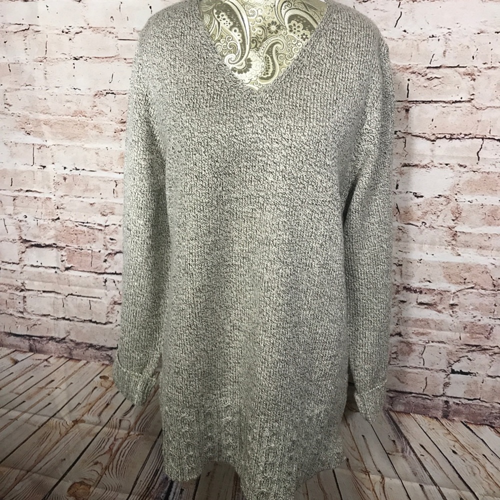 By Design Knitted Sweater Tan/Black